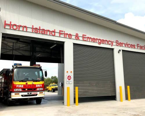 Horn Island Fire Station Builders